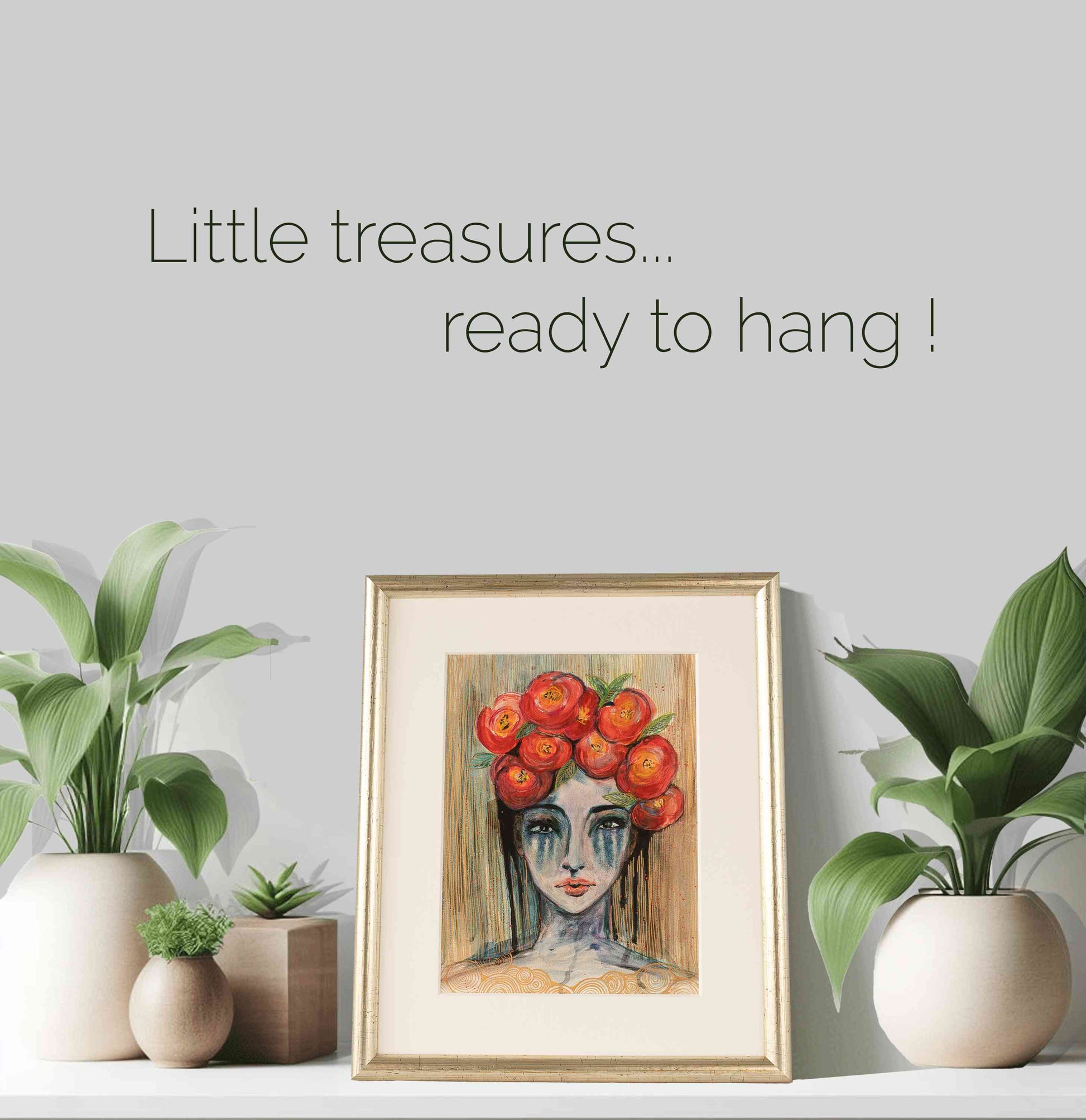 fine art print Die Spanierin little treasures