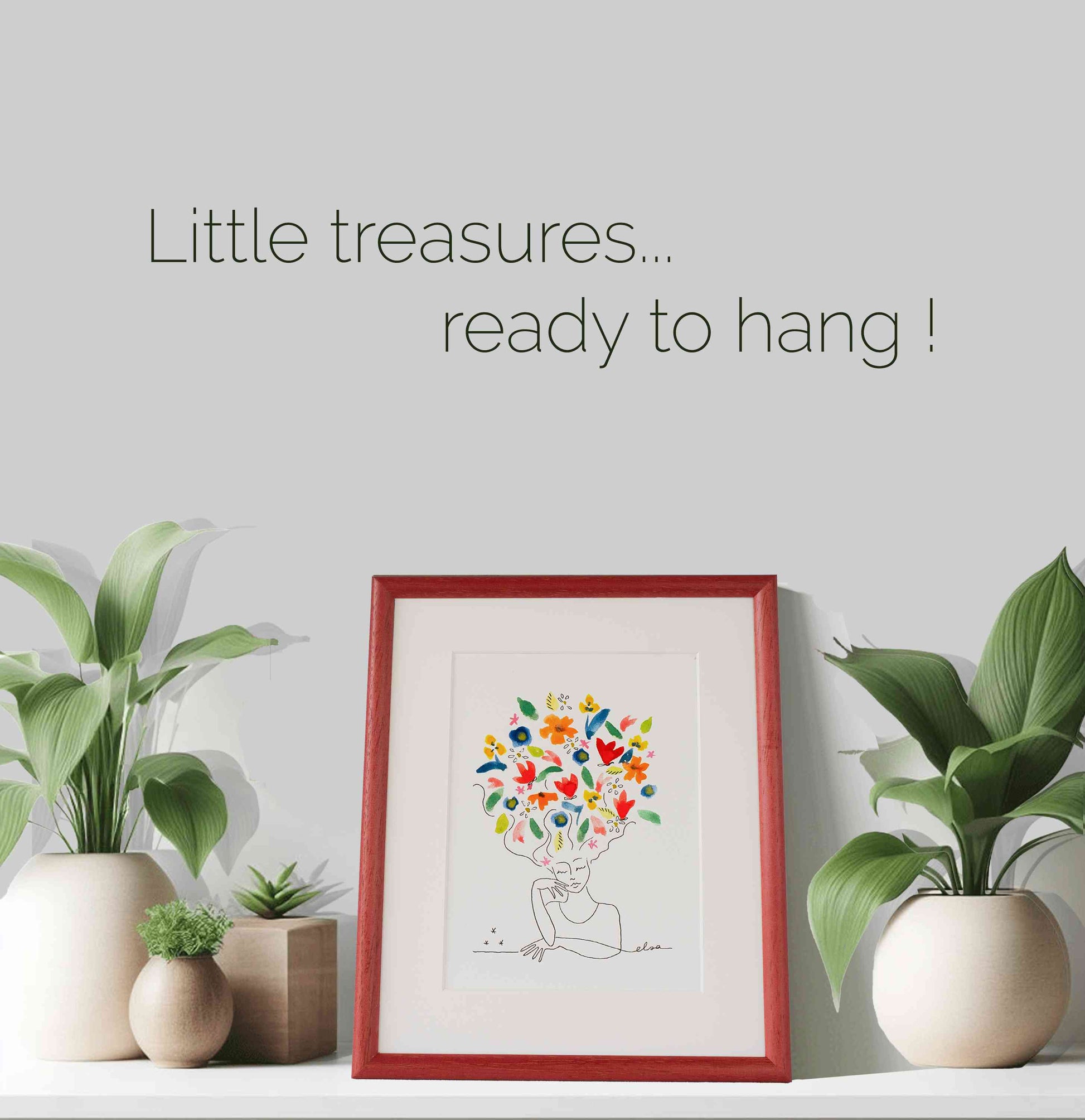 fine art print Imagination I little treasures