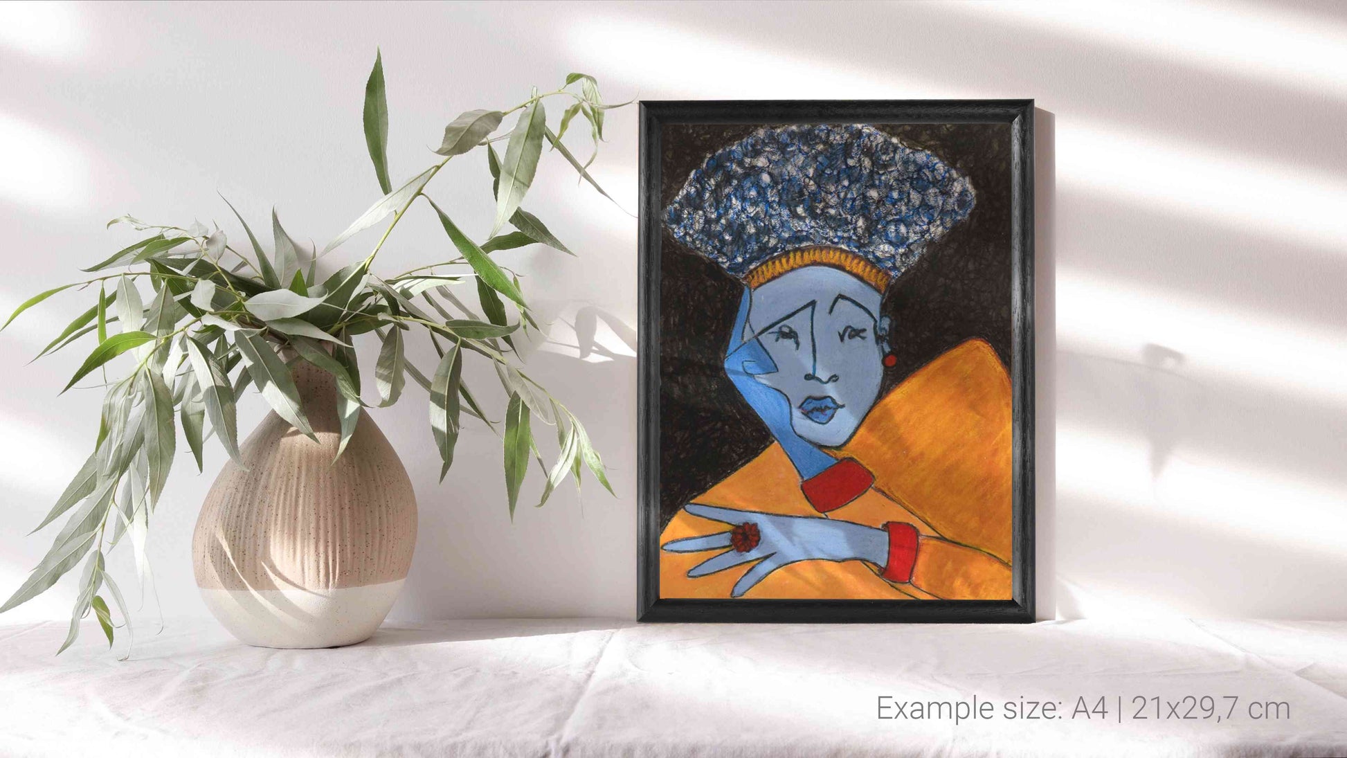 fine art print Mi Negra A4