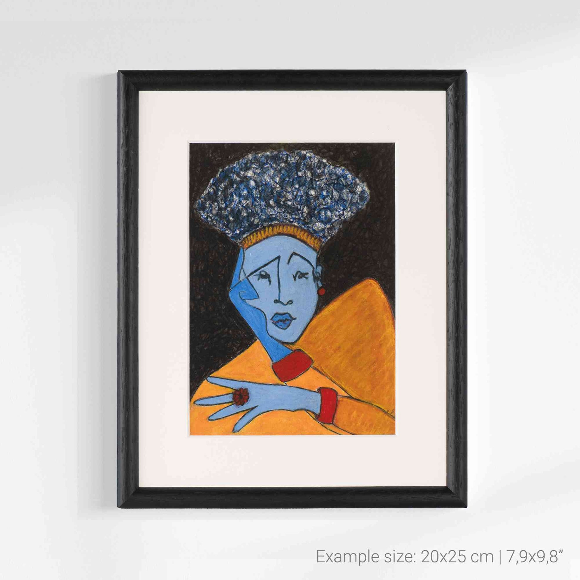 fine art print Mi Negra clean view