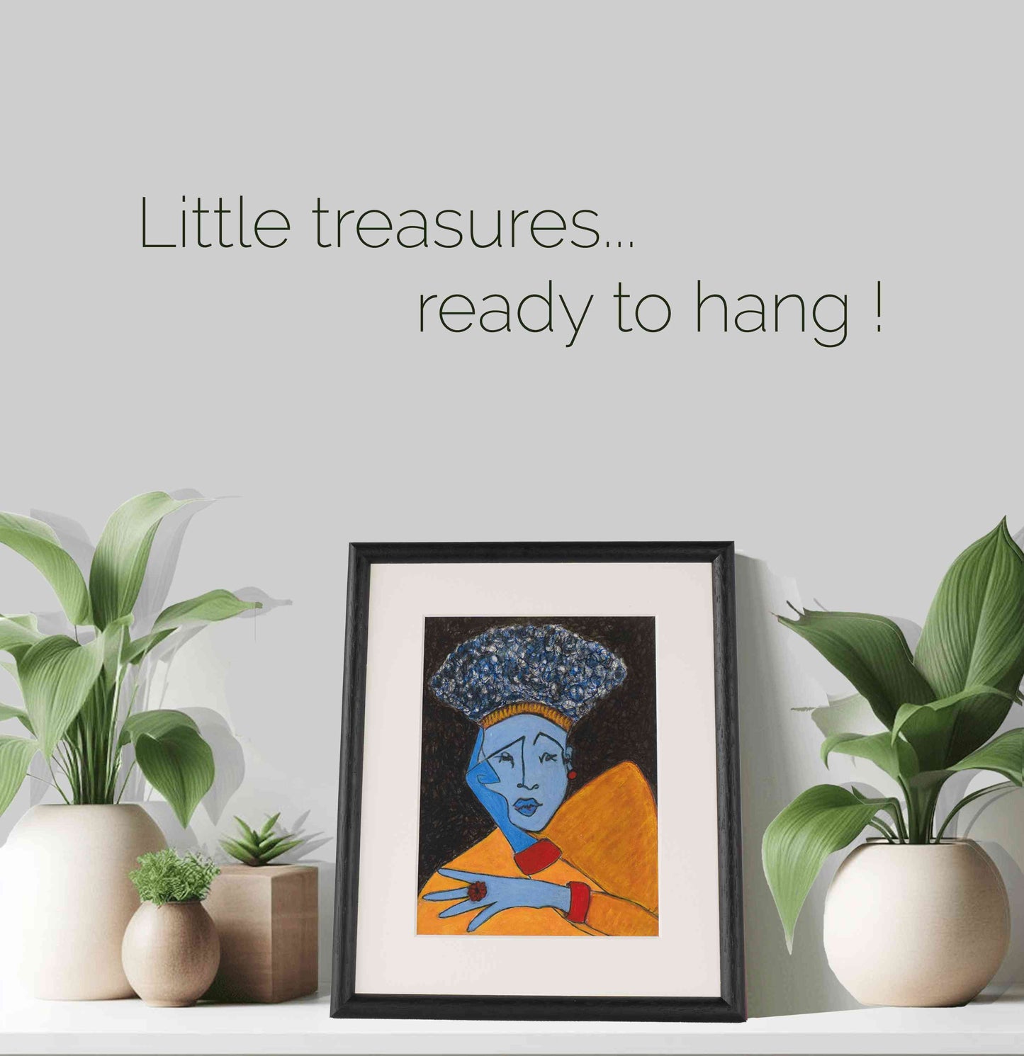 fine art print Mi Negra little treasures