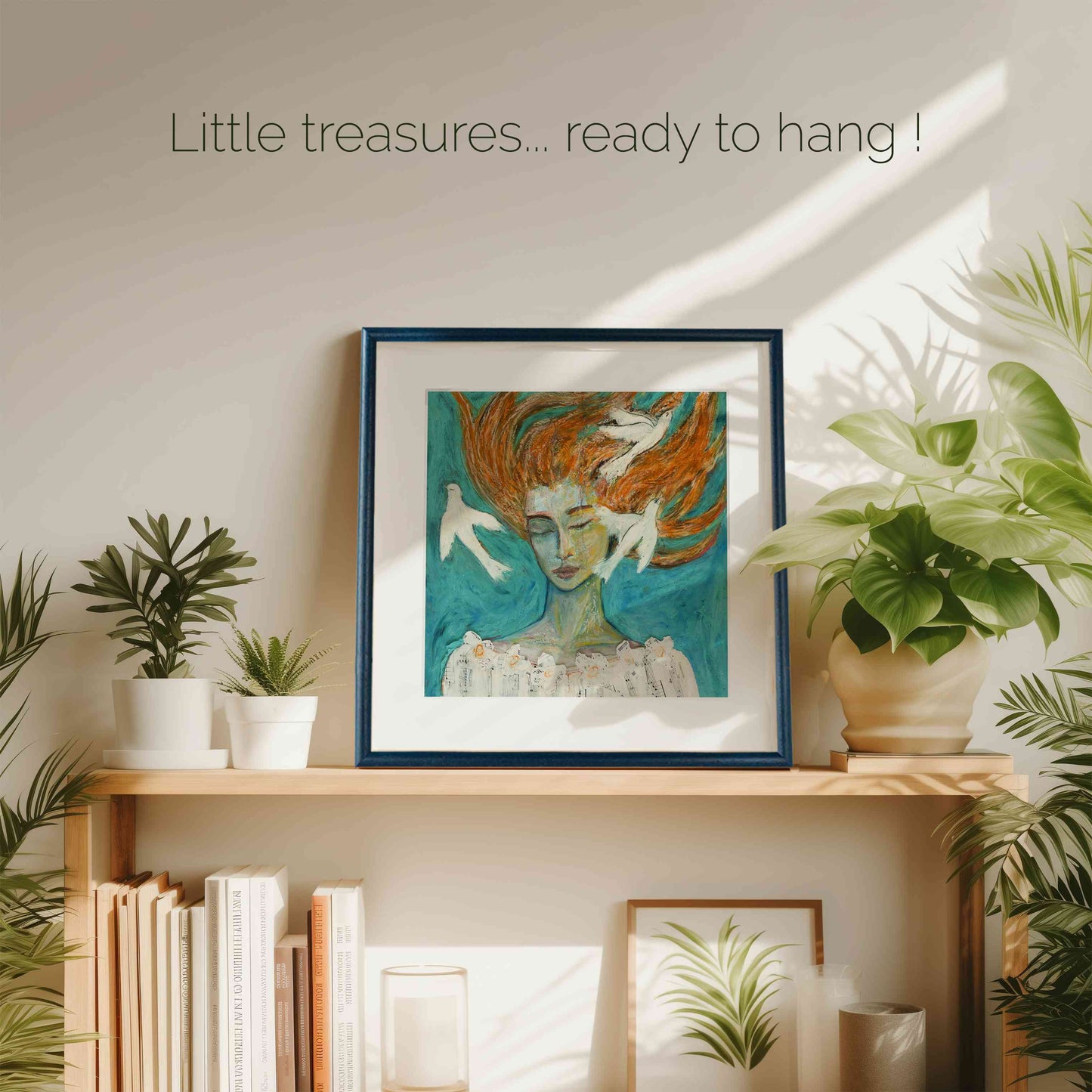 fine art print Traeumerin II little treasures