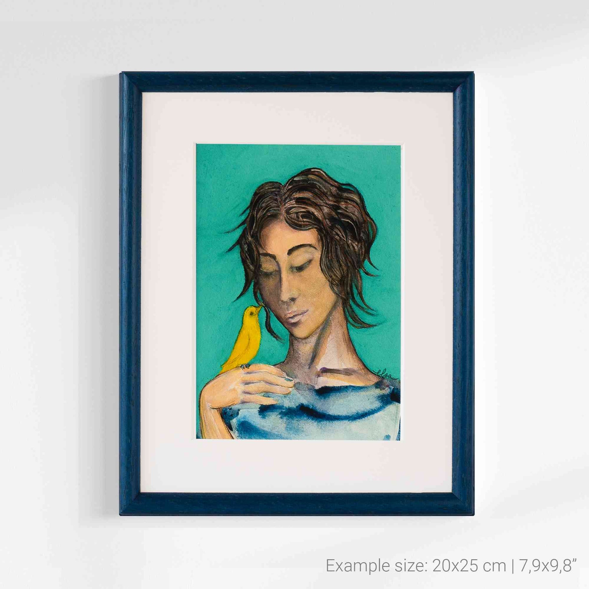 fine art print el canario clean view