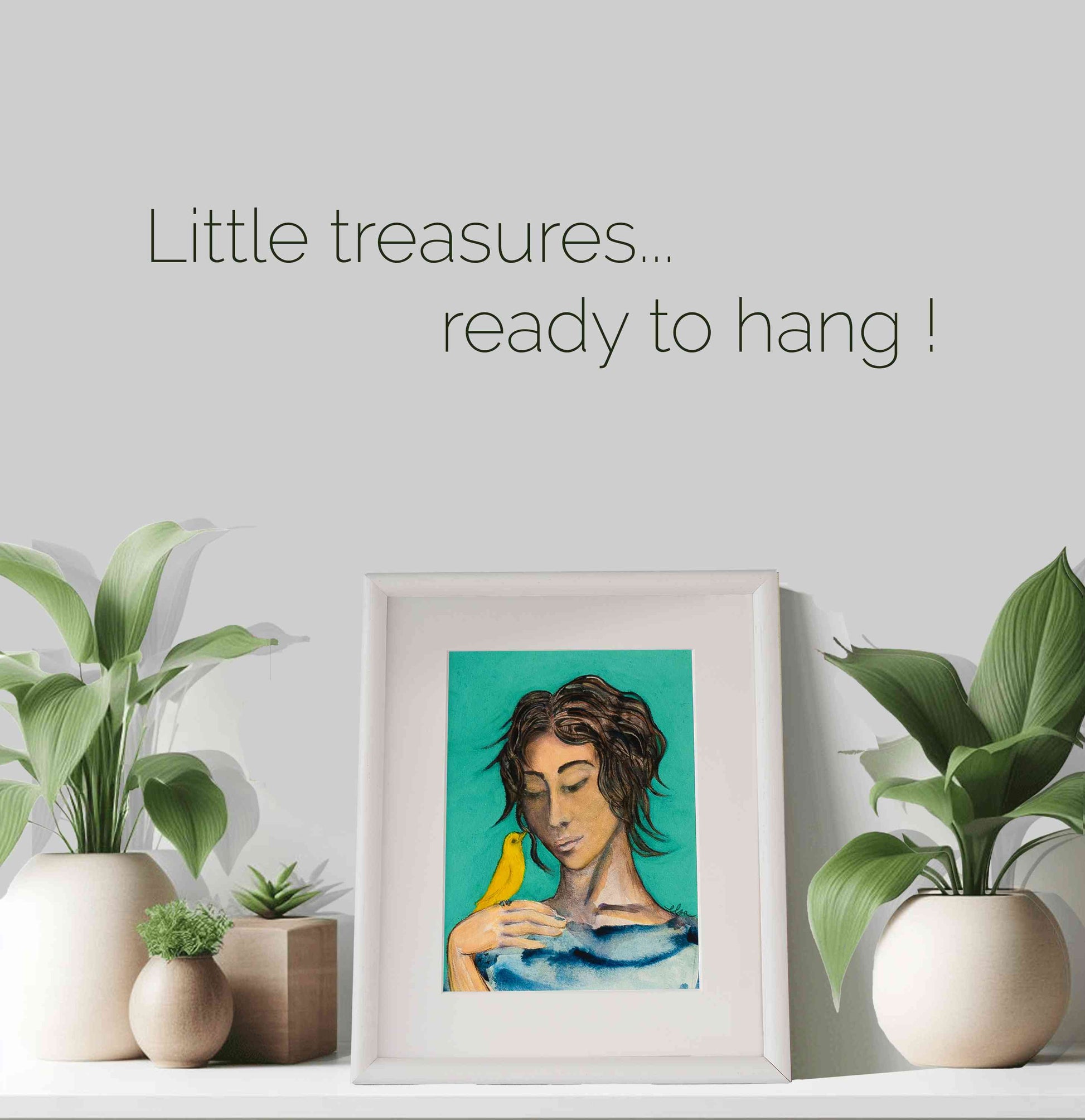 fine art print el canario little treasures