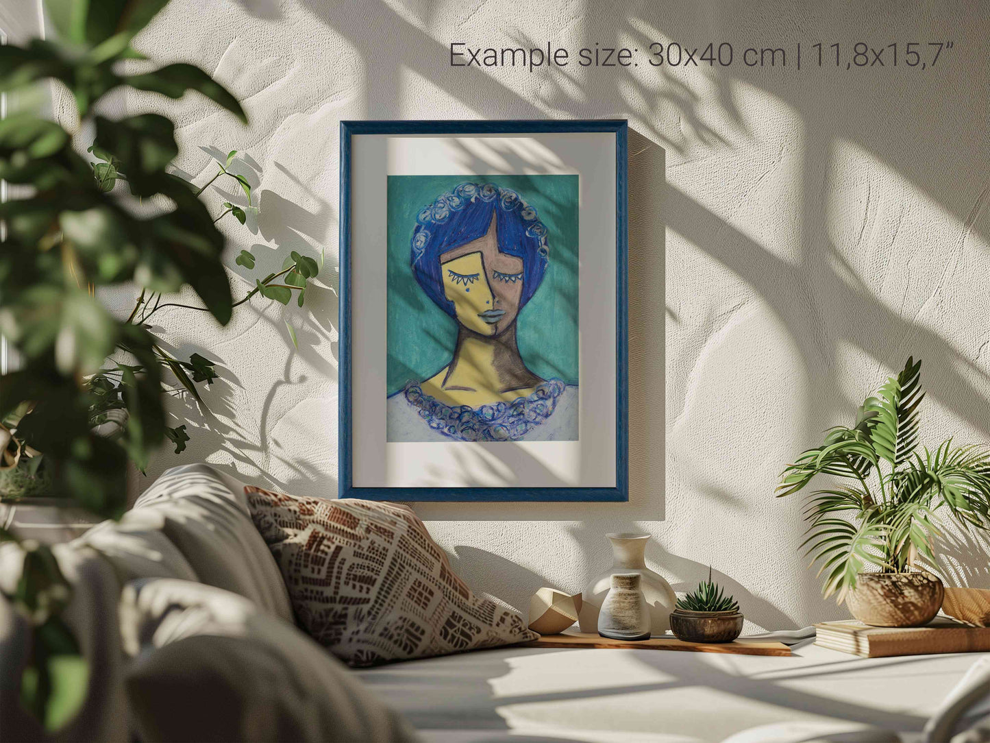 fine art print la novia 30x40 cm