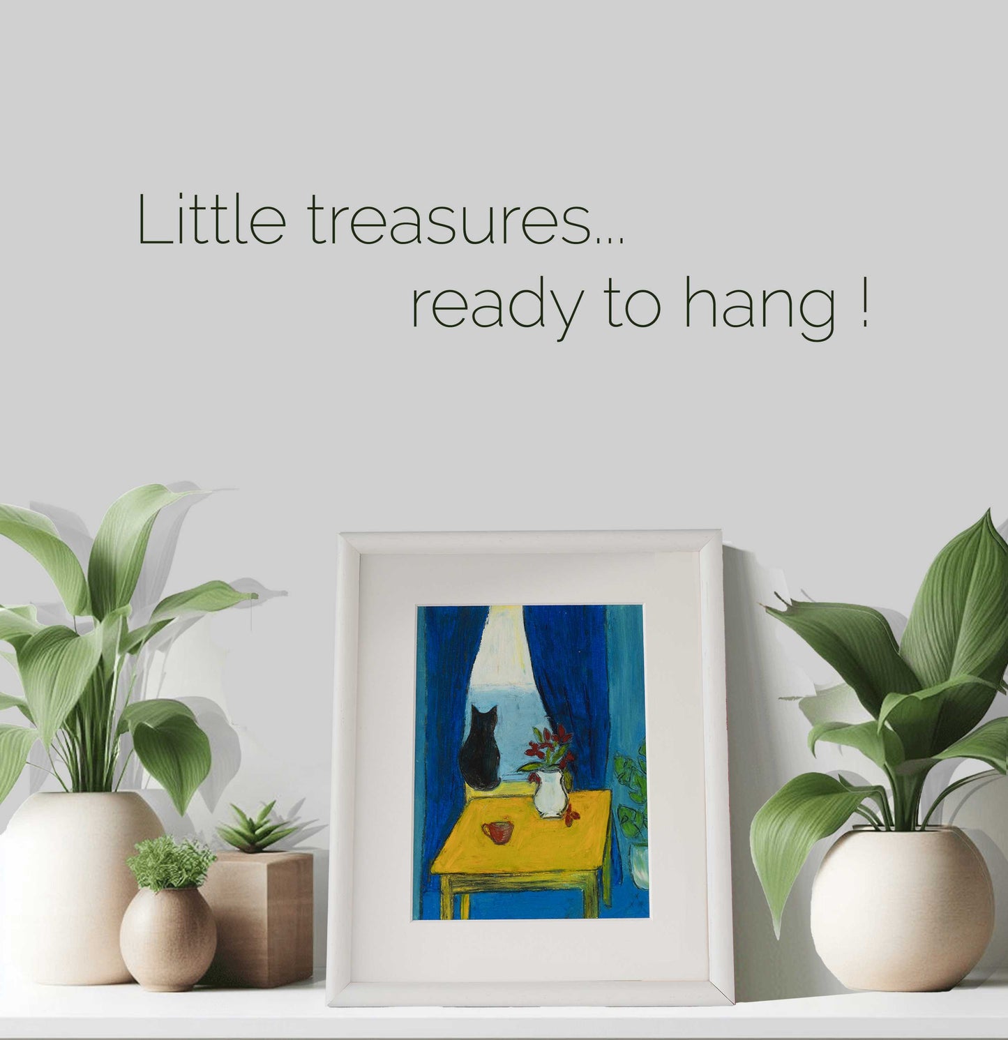 fine art print vacaciones little treasures